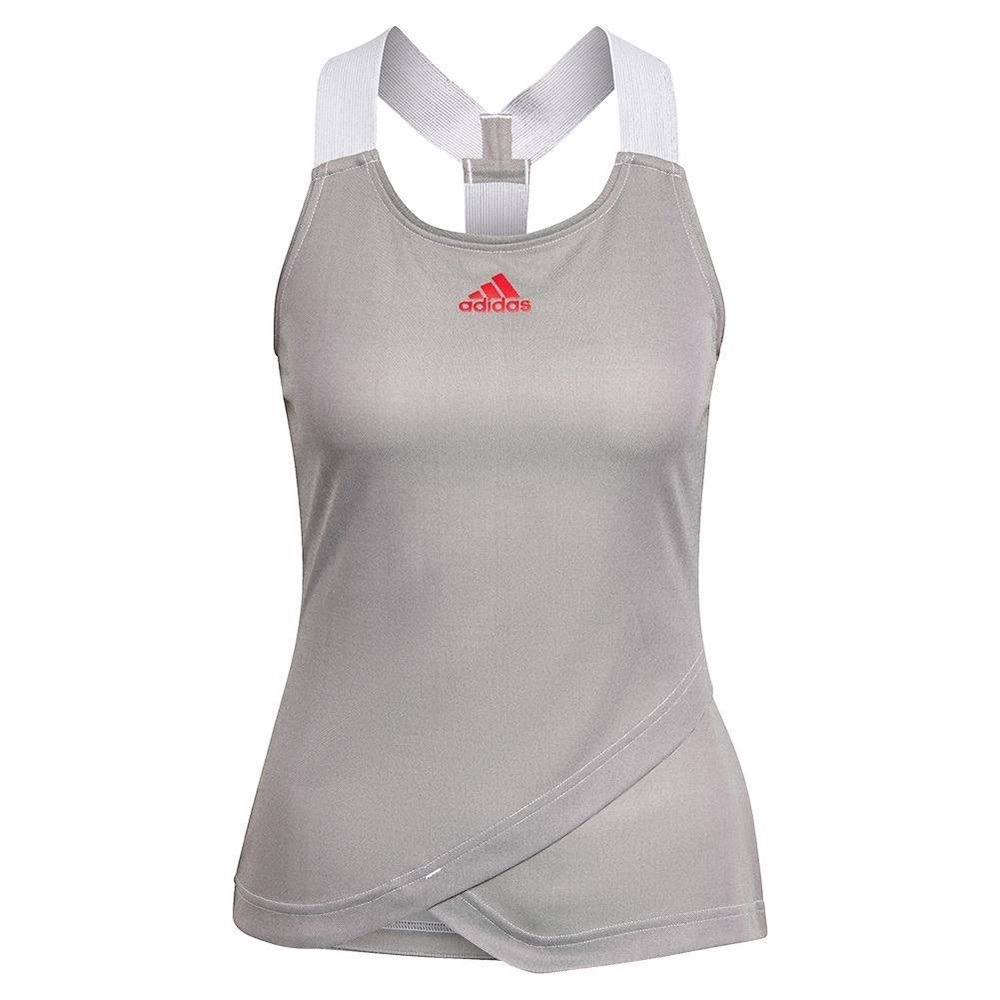 NWOT Adidas Primeblue grey tennis Y Tank Top size Small
